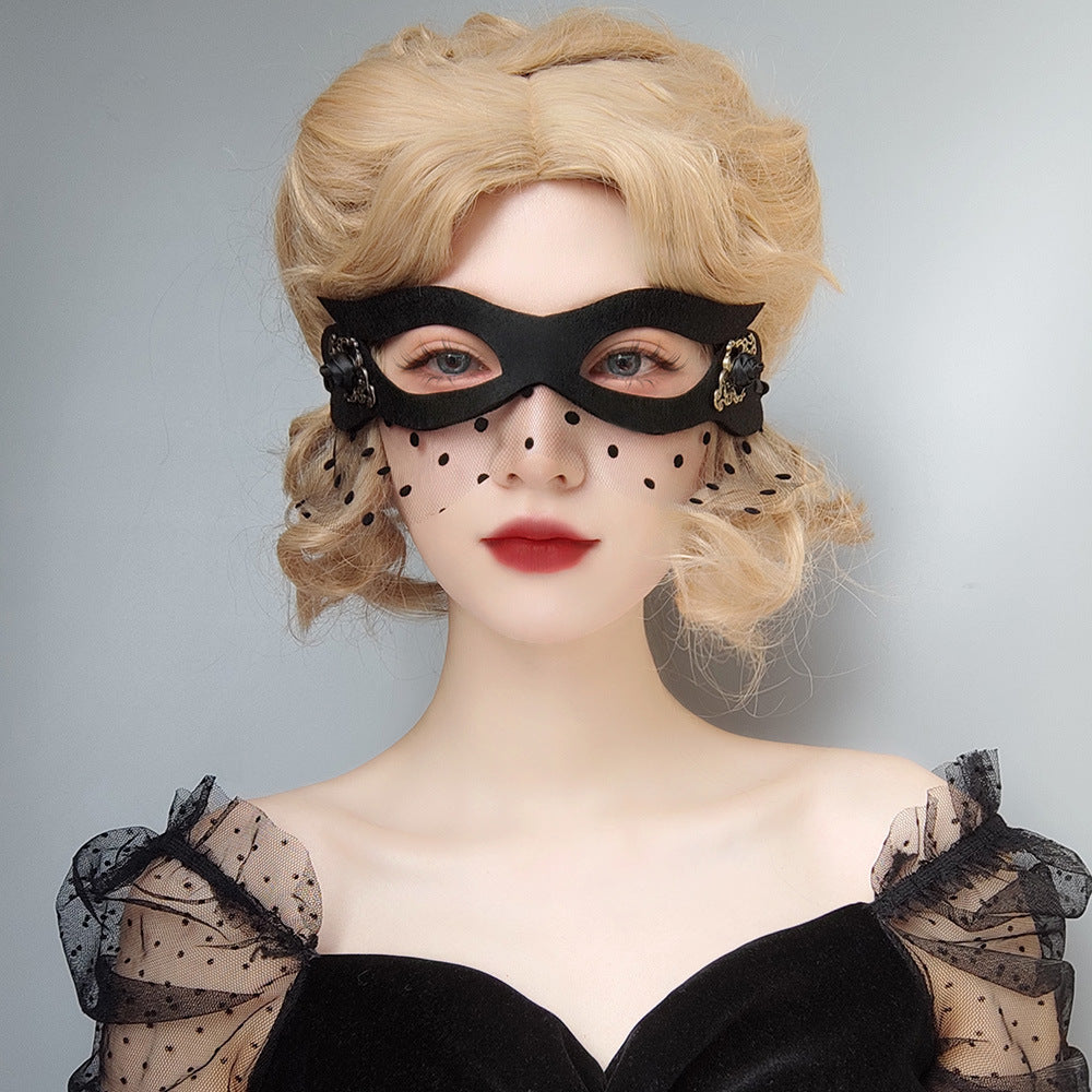 Masquerade Carnival Party Costume Half Face Mask