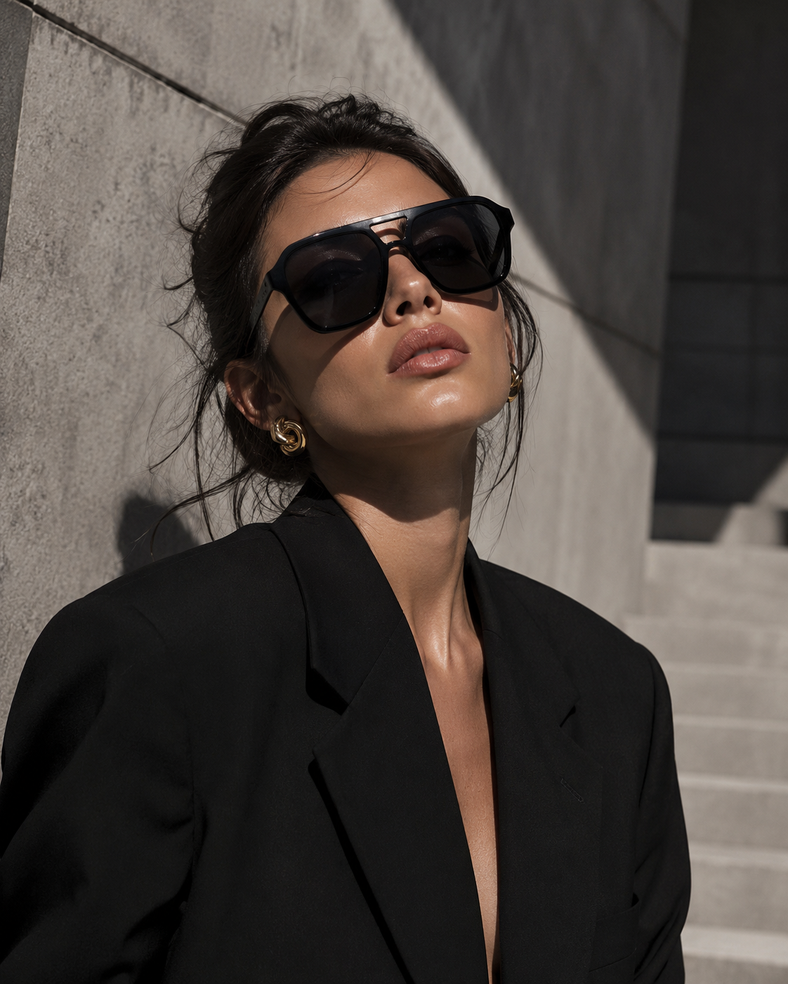Retinosa AVIATORA™ — Oversized Pilot Sunglasses - retinosa