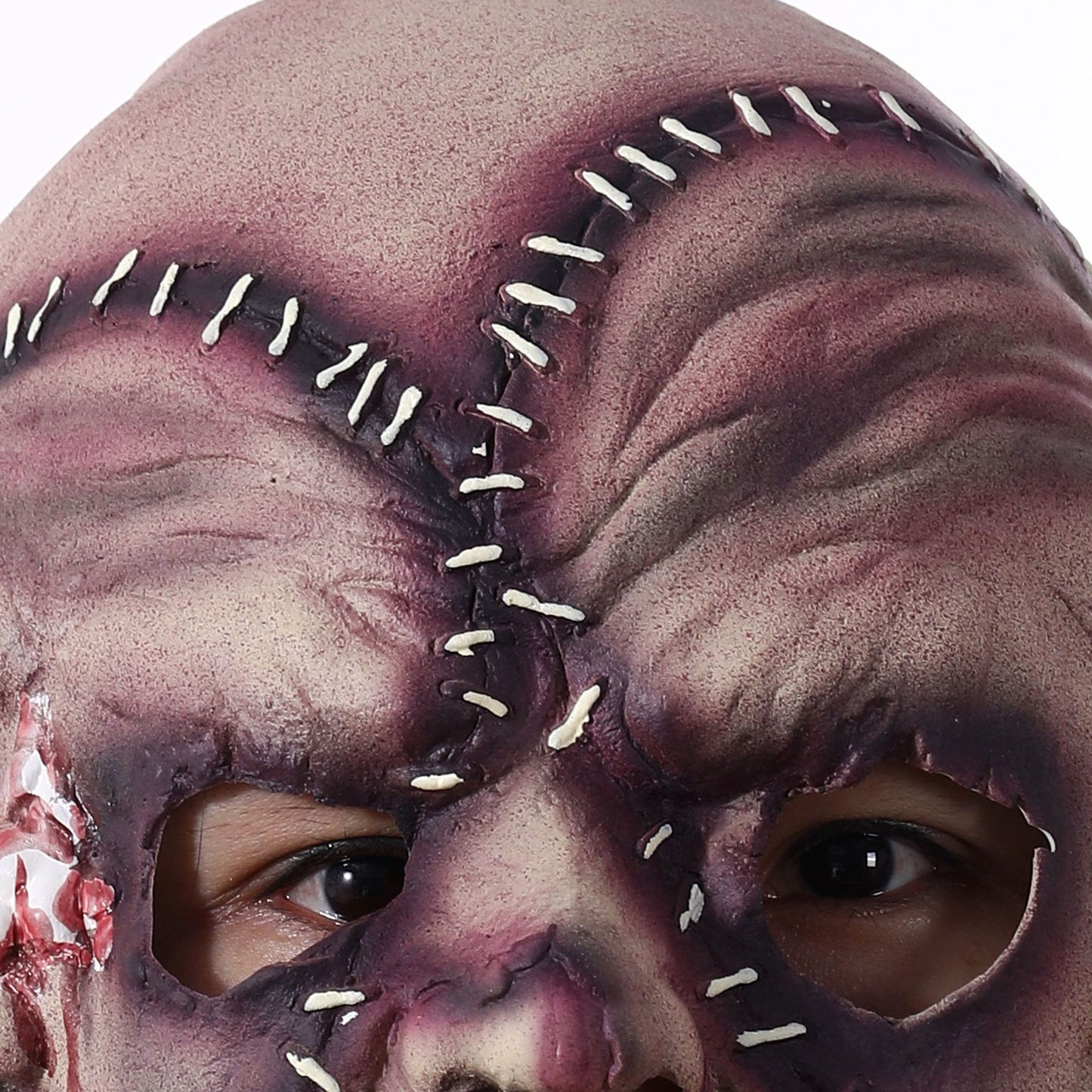 Halloween Three-sided Grimace Horror Cosplay Mask