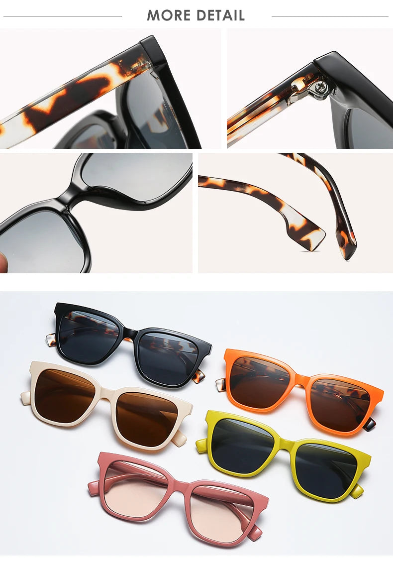 Fashion Vintage Candy Trendy Sunglasses For Women's