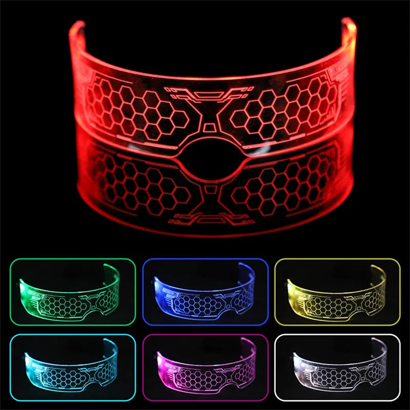LED colorful luminous technology glasses bar dancing party