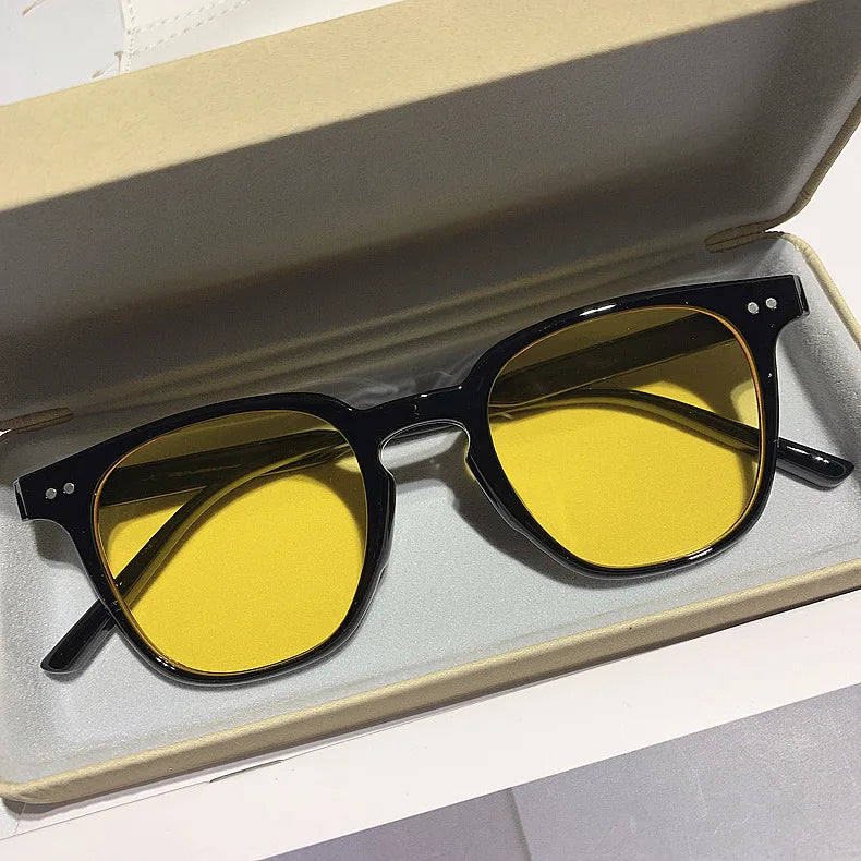 New Luxury Vintage Square Sunglasses