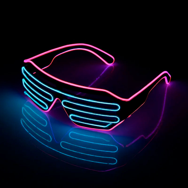 LED Luminous Halloween glasses