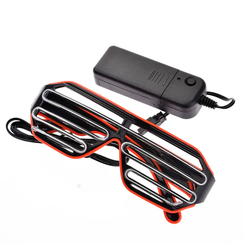 LED Luminous Halloween glasses