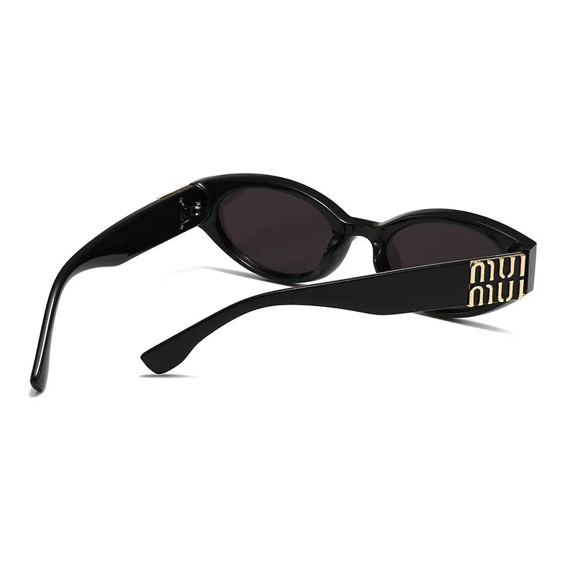 MUI Glamour Oval Cat Eyes Stylish Fashion Sunglasses