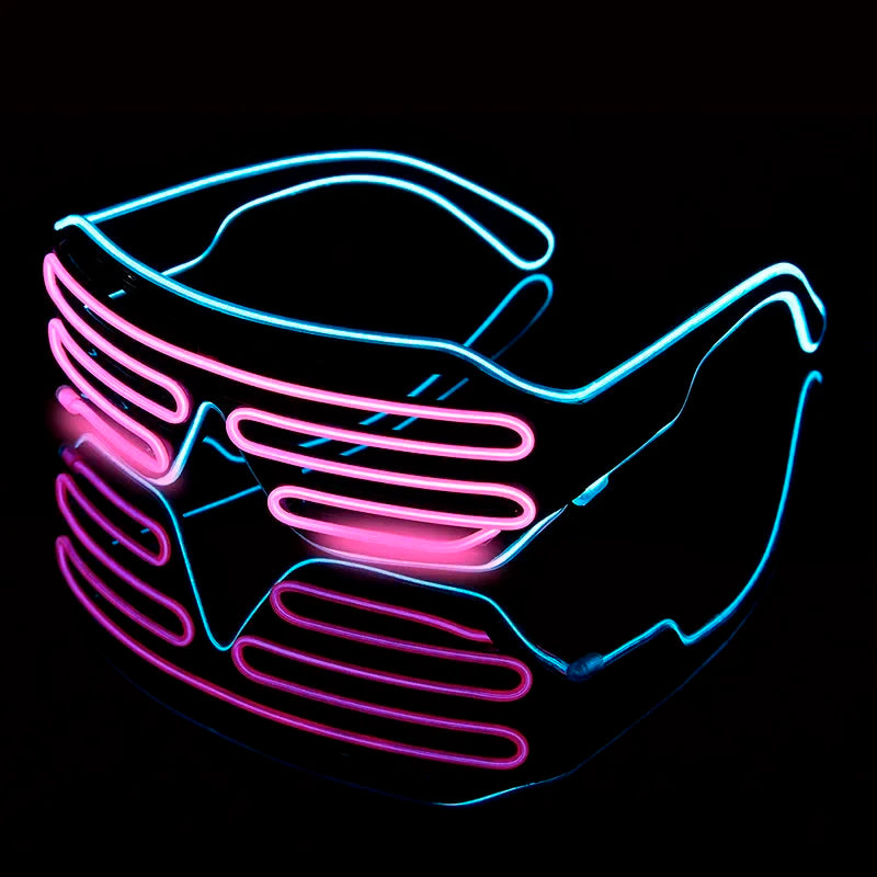 LED Luminous Halloween glasses