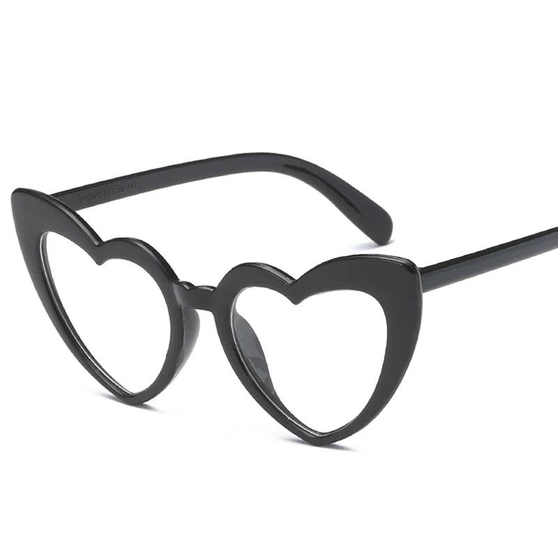Heart Shaped Cat Eye Female Retro Love HELLOWEEN Sunglasses