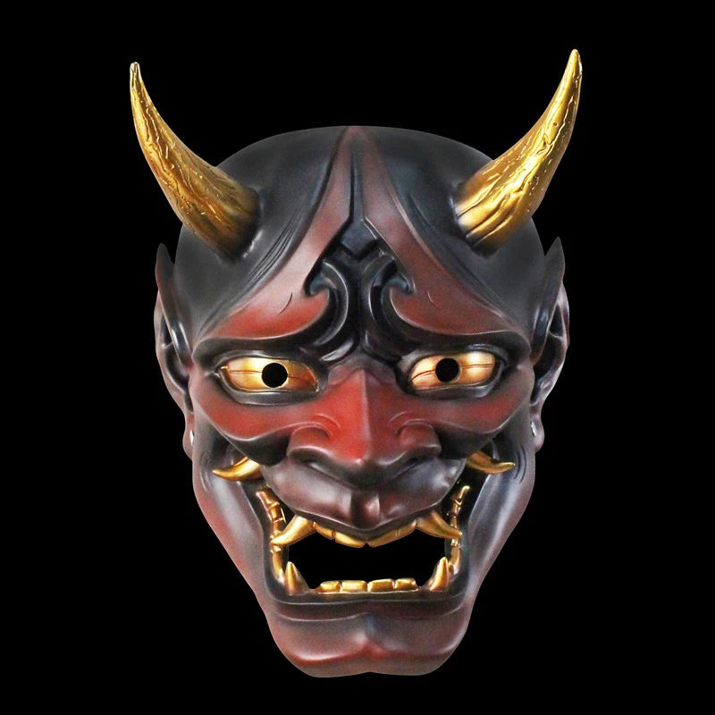 Halloween Japanese Color Demon Mask