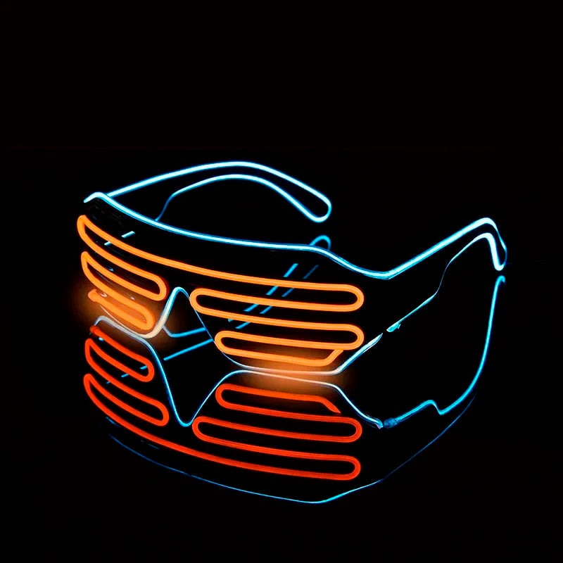 LED Luminous Halloween glasses