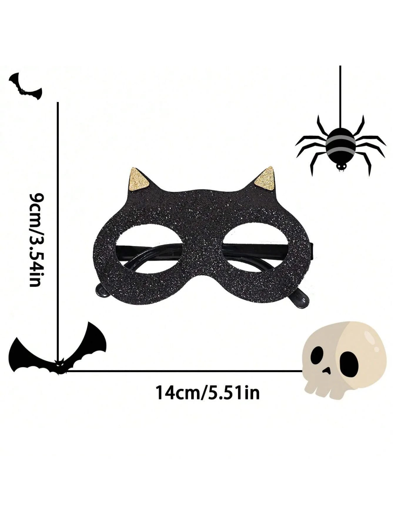 Pumpkin Ghost Unique Halloween Glasses