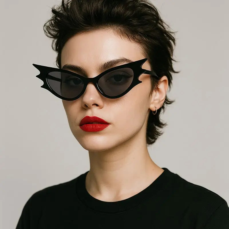 Rhaegal Halloween Bat Shaped Cat Eye Glasses