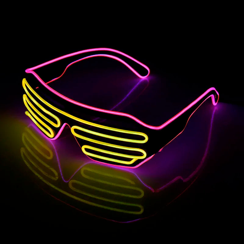 LED Luminous Halloween glasses