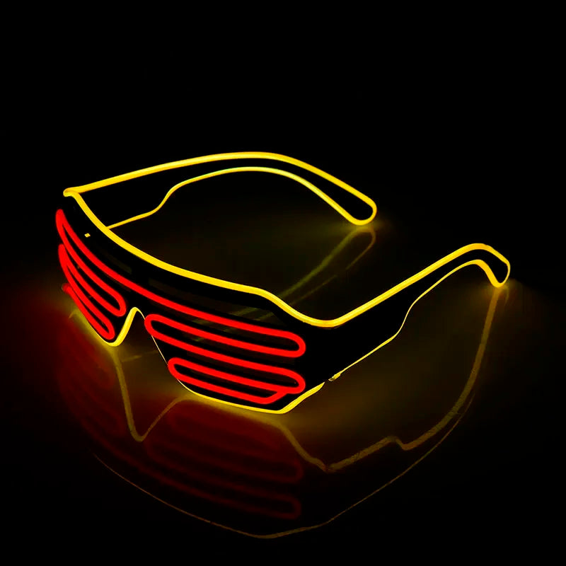LED Luminous Halloween glasses