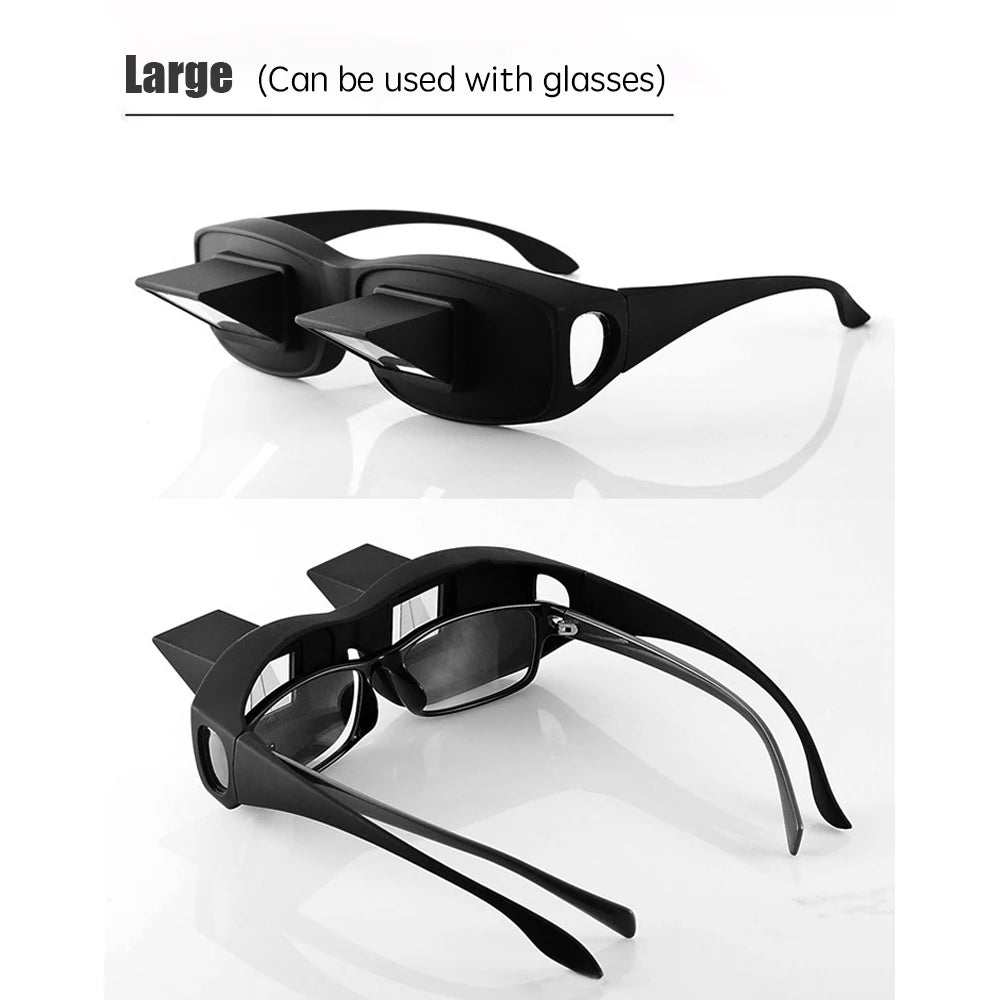 Lazy Creative Periscope Horizontal Reading Glasses