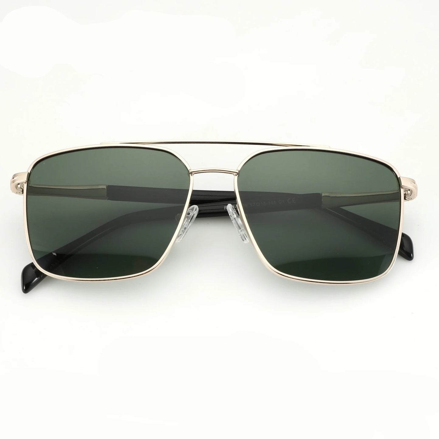 Anti-Blue Metal Aviator Prescription Progressive Sunglasses