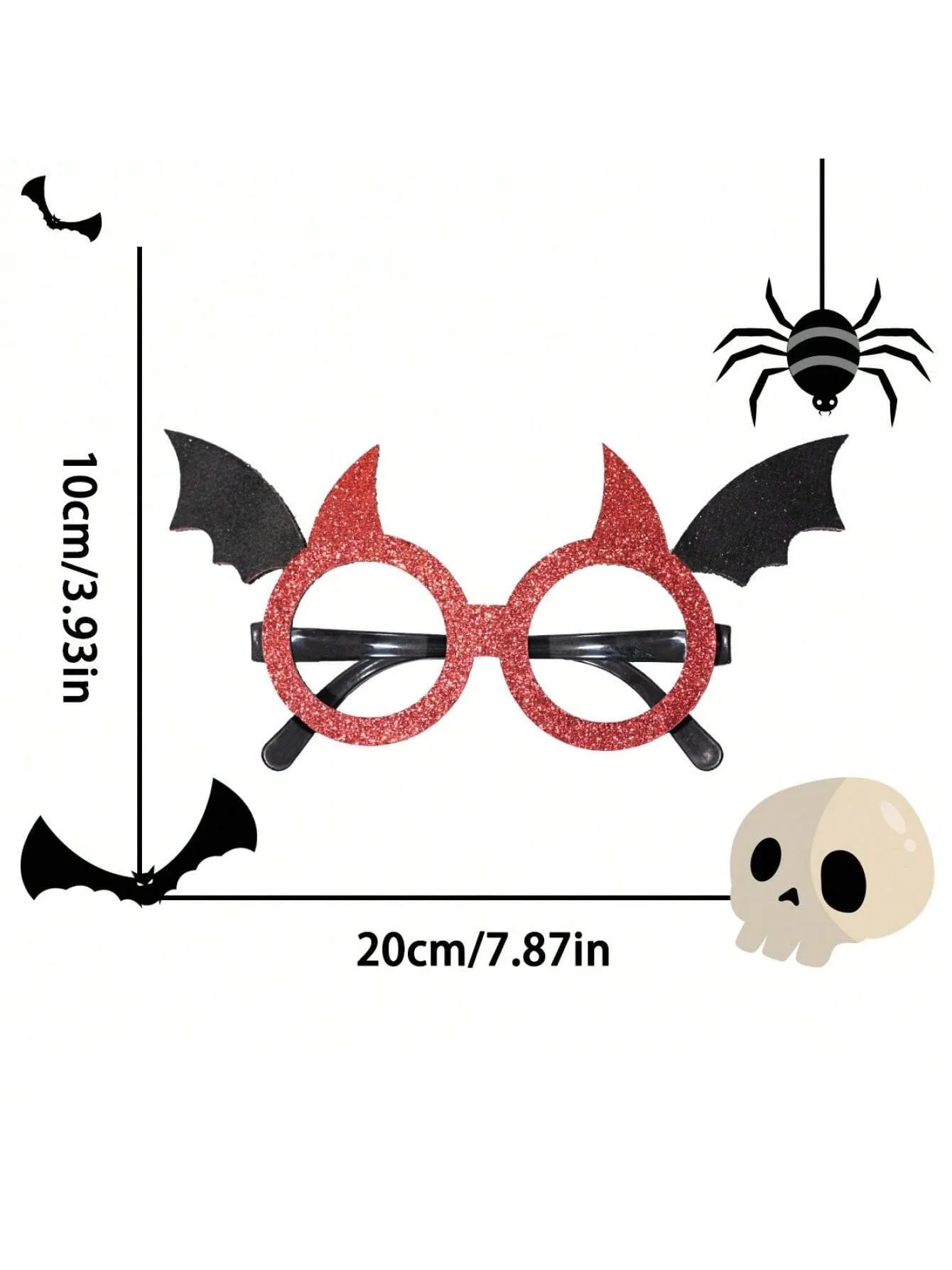 Pumpkin Ghost Unique Halloween Glasses