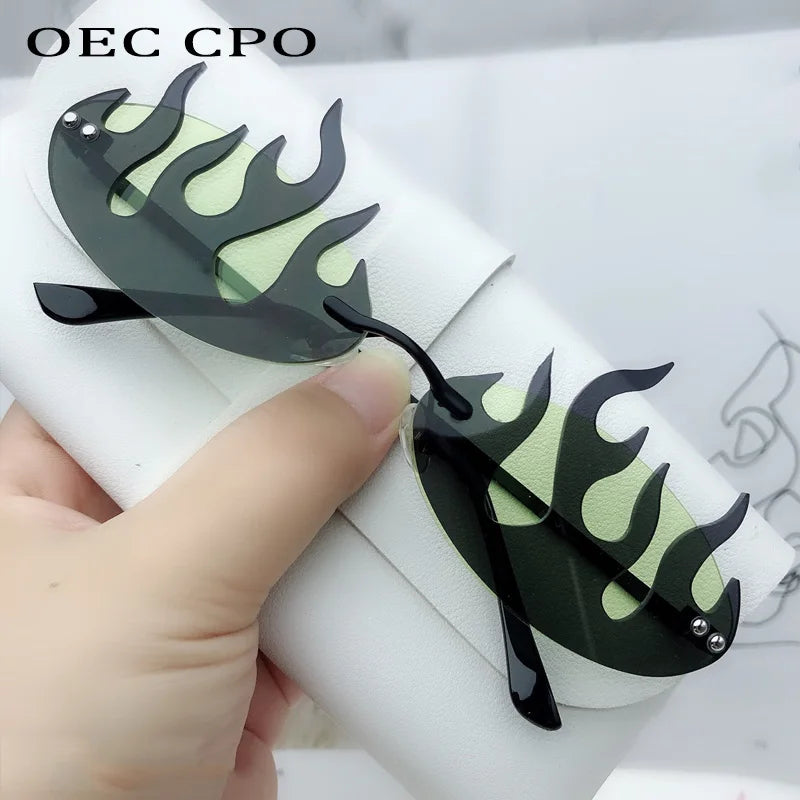 Fire Flame HELLOWEEN Sunglasses