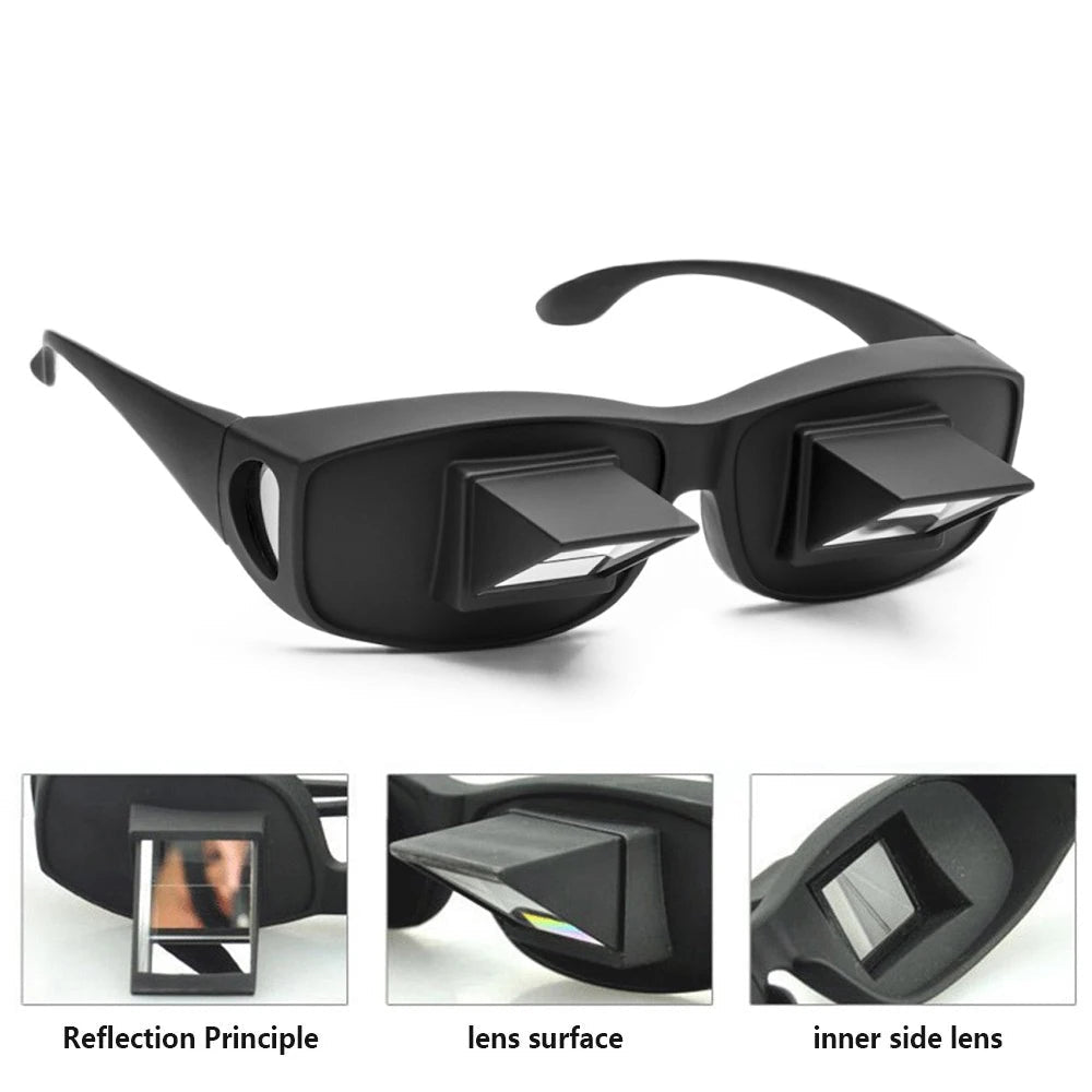 Lazy Creative Periscope Horizontal Reading Glasses