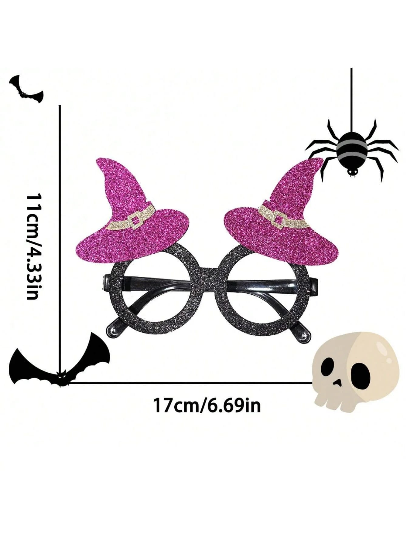 Pumpkin Ghost Unique Halloween Glasses