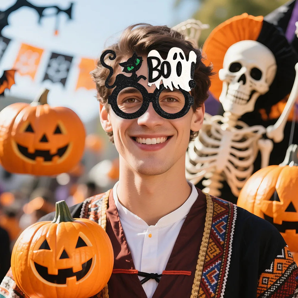 Halloween Spider Bat Death Demon Glasses