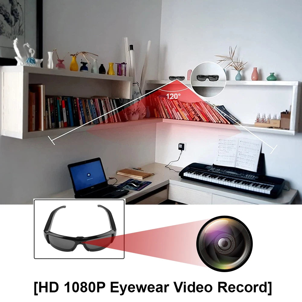 Retinosa VUE™ — Smart POV Recording Glasses