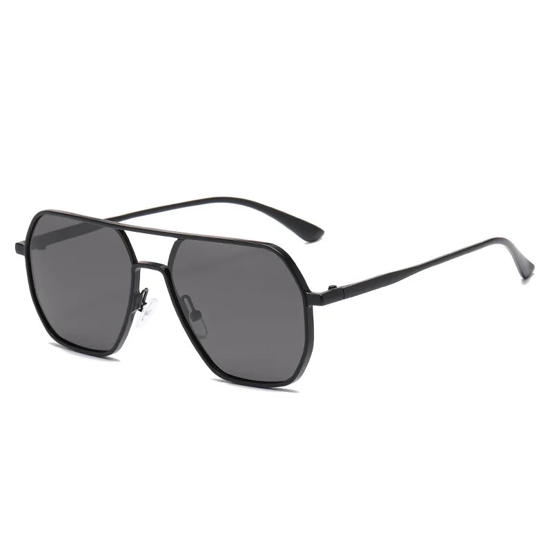 Vintage Polarized Retro Men Fashion Black Shades