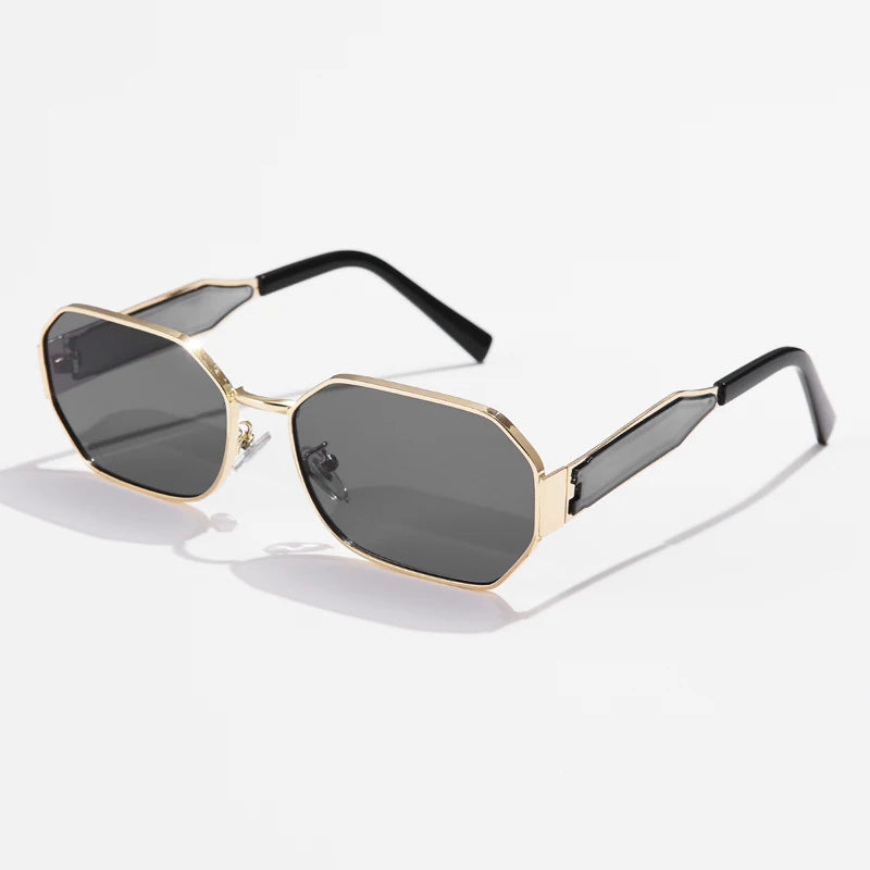 Retro Metal Vintage Fashion Sunglasses for Women's