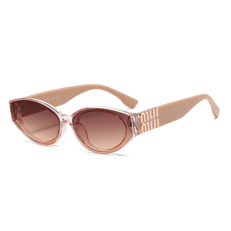 MUI Glamour Oval Cat Eyes Stylish Fashion Sunglasses