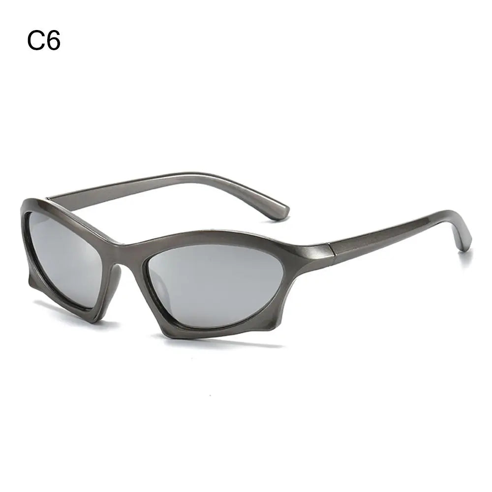 Retro Irregular Y2K Sunglasses - retinosa