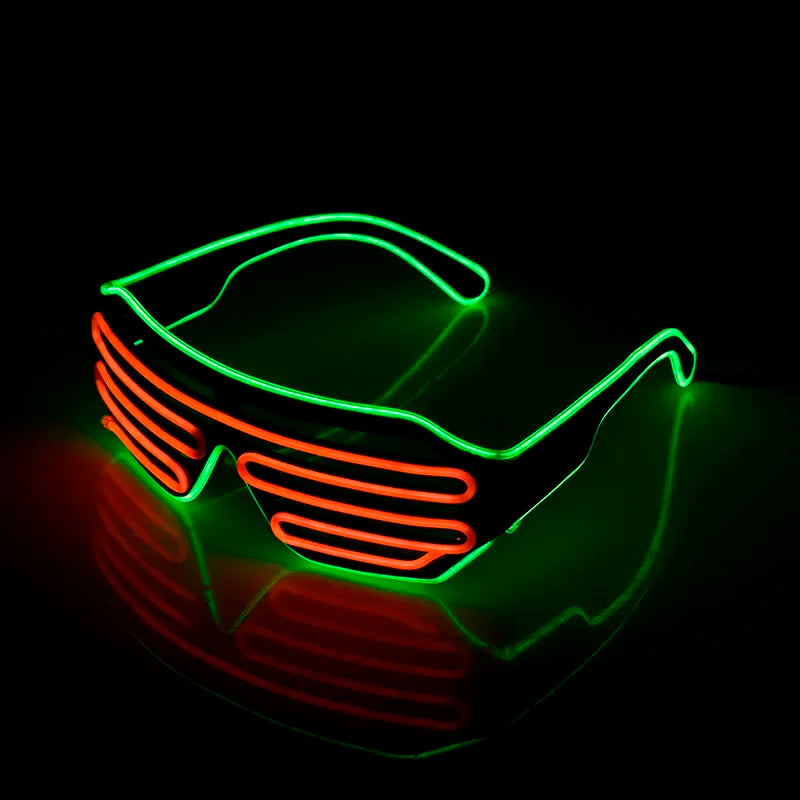 LED Luminous Halloween glasses