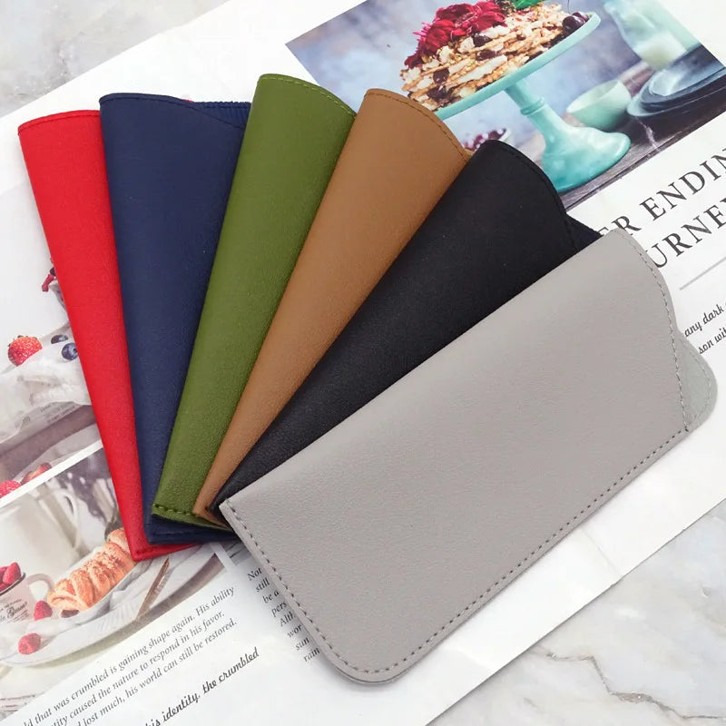 Leather Glasses Bag