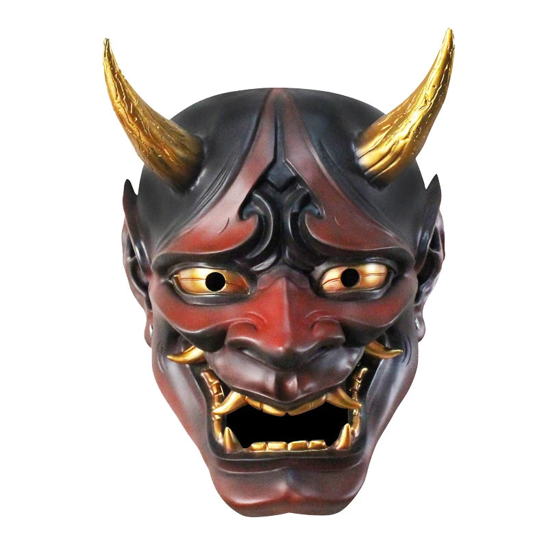 Halloween Japanese Color Demon Mask
