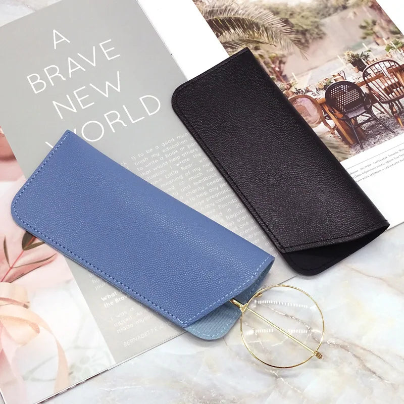 Leather Glasses Bag