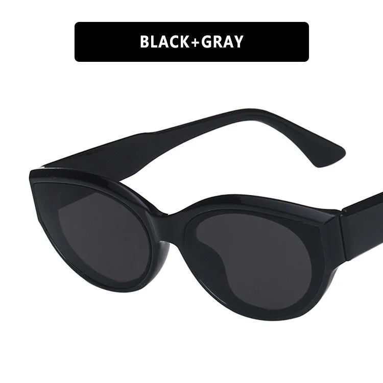 Elliptic Vintage Cat Eye Sunglasses