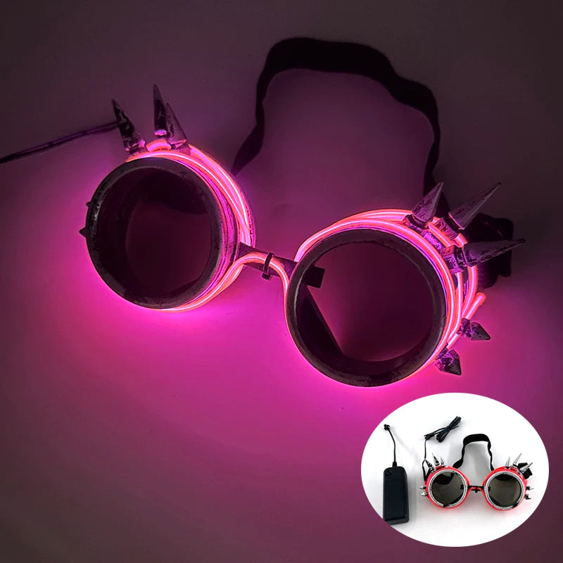 Luminous LED Alien HELLOWEEN Party Sunglasses