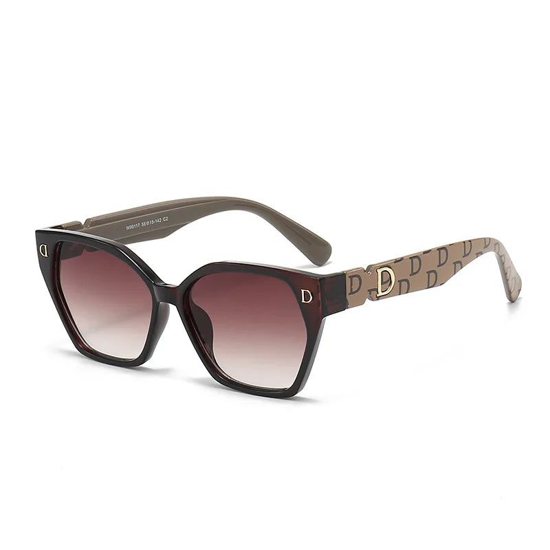 Cateye Glamour Fashion Luxury Sunglasses for Women's
