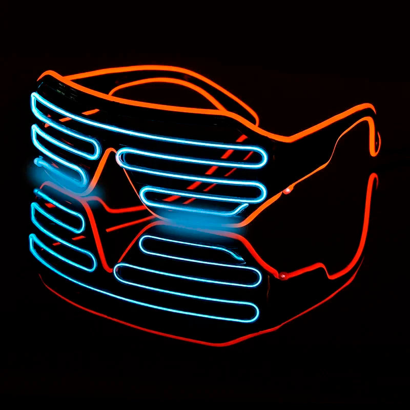 LED Luminous Halloween glasses