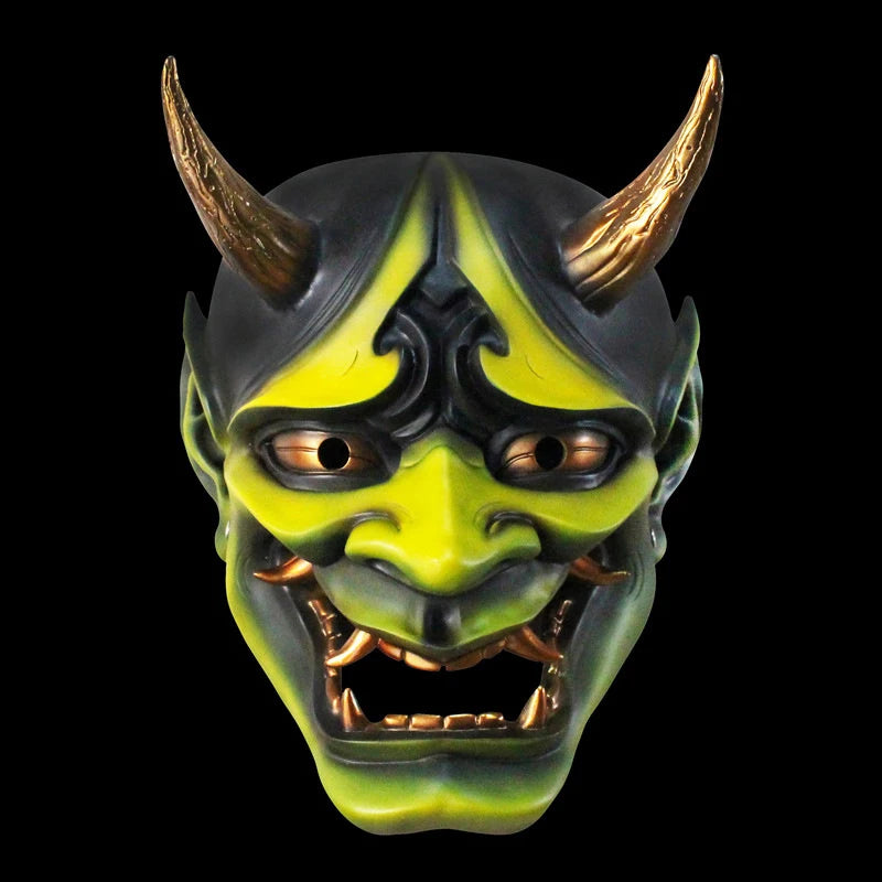 Halloween Japanese Color Demon Mask