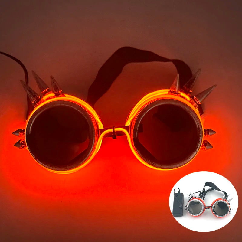 Luminous LED Alien HELLOWEEN Party Sunglasses