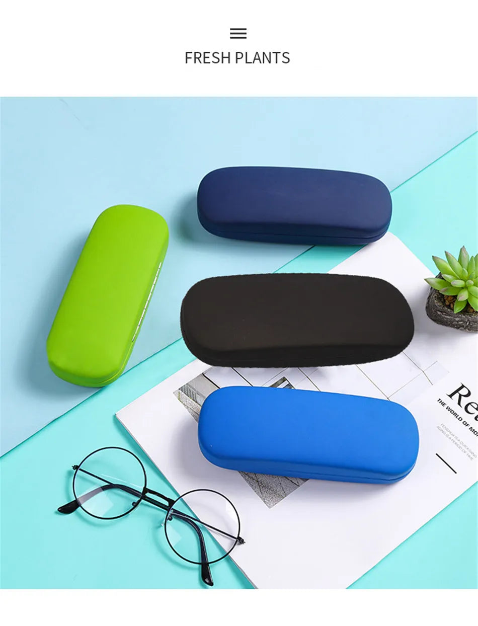 Colorful Hard Shell Eye Glasses Box Case