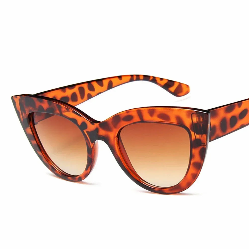 Cat Eye Vintage Luxury Design Fashion HELLOWEEN Sunglasses