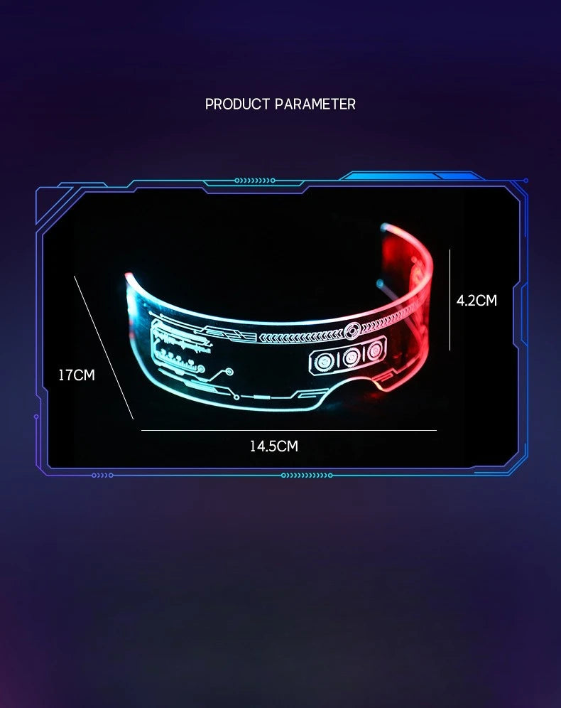 LED colorful luminous technology glasses bar dancing party