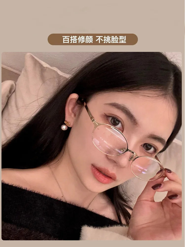 Myopia Glasses Women 2025 Luxury Designer Optics Near Eyewear -1.0 -4.0