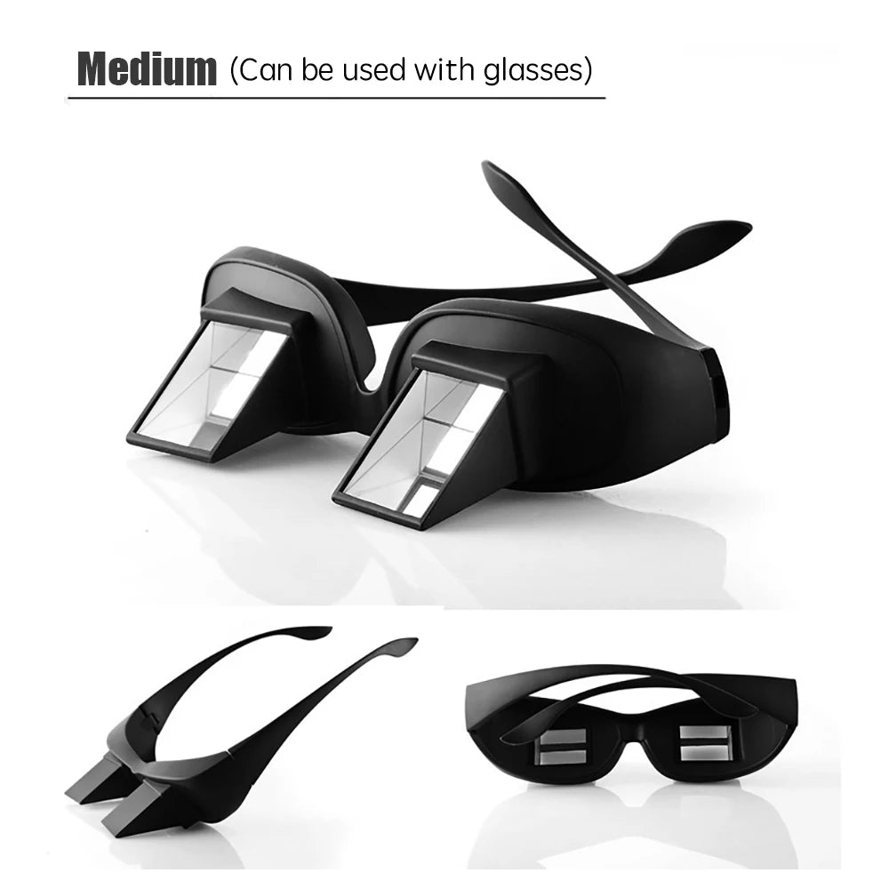 Lazy Creative Periscope Horizontal Reading Glasses