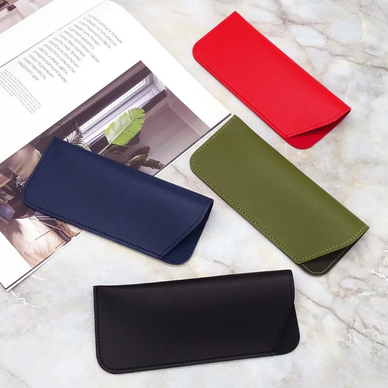 Leather Glasses Bag