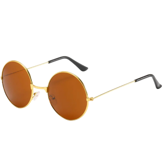 Retinosa ORION™ — Classic Round Metal Sunglasses - retinosa
