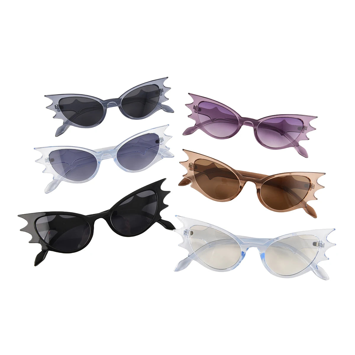 Rhaegal Halloween Bat Shaped Cat Eye Glasses
