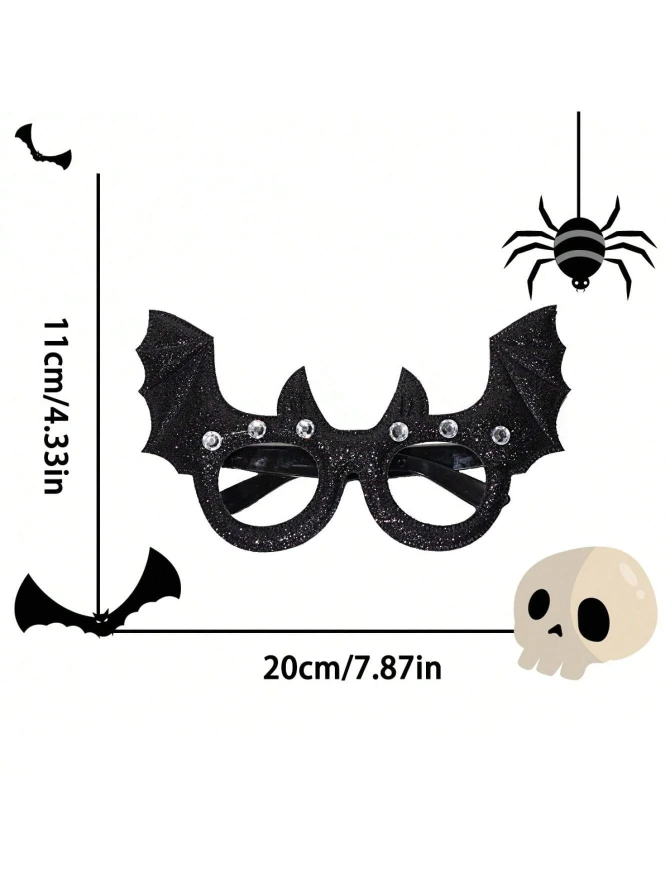 Pumpkin Ghost Unique Halloween Glasses