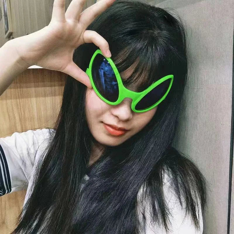 Luminous LED Alien HELLOWEEN Party Sunglasses
