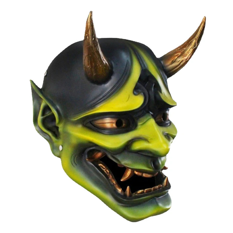 Halloween Japanese Color Demon Mask